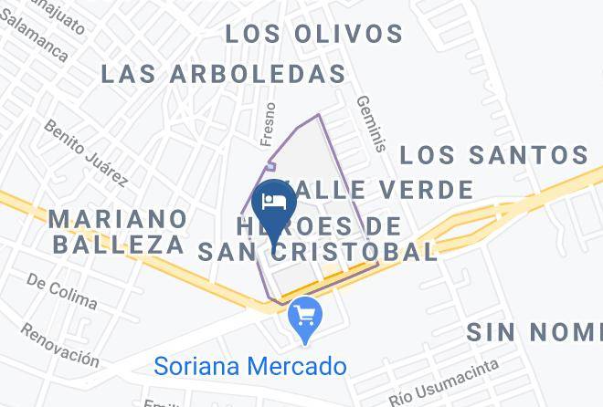 Dolores Hidalgo Cuna De La Independencia Nacional - Hotel Maria Dolores Maps