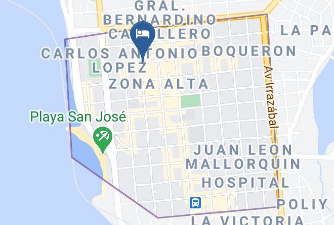 Encarnacion - Hotel Maria Maps