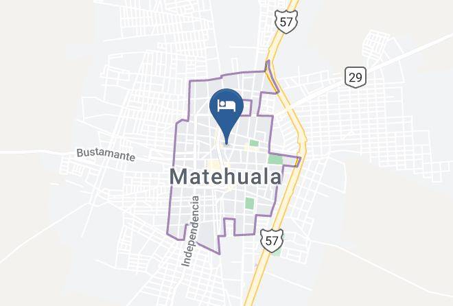 Matehuala - Hotel Maria Esther Maps