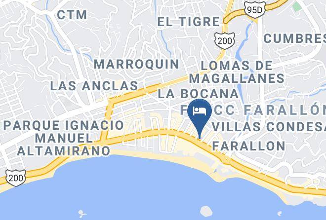 Acapulco De Juarez - Hacienda Maria Eugenia Hotel Maps
