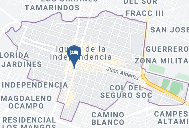 Iguala De La Independencia - Hotel Maria Felix Maps