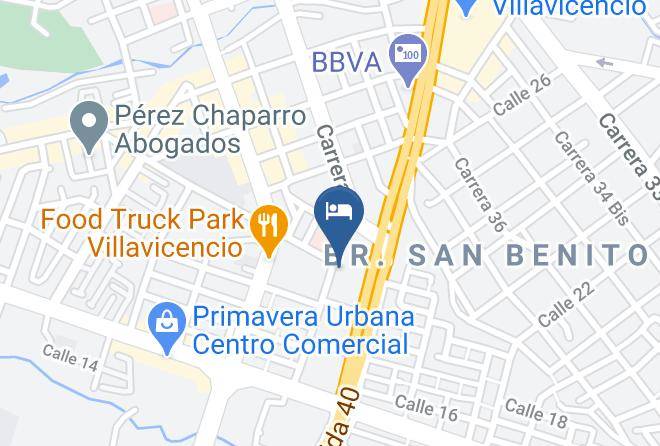 Villavicencio - Hotel Maria Gloria Maps