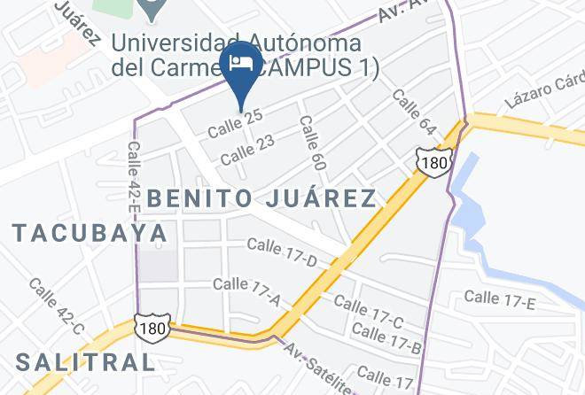 Carmen - Hotel Maria Isabel Maps