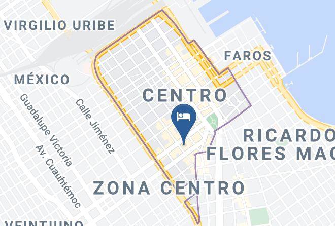 Hotel Maria Isabel Plaza Map