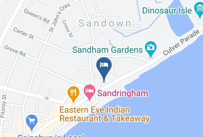 Isle Of Wight - Hotel Maria Maps
