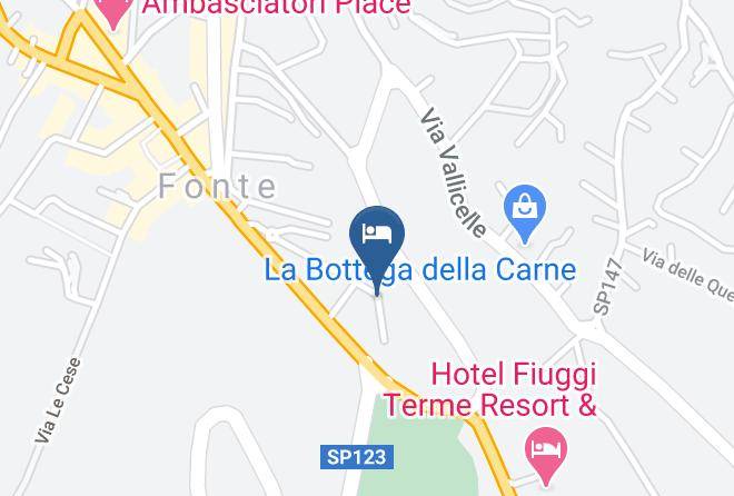 Frosinone - Hotel Maria Letizia Maps
