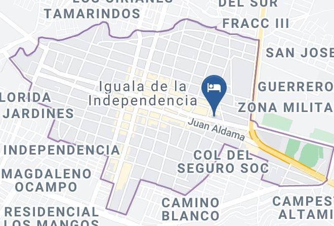 Iguala De La Independencia - Hotel Maria Luisa Maps