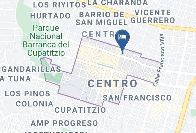 Uruapan - Hotel Maria Magdalena Maps