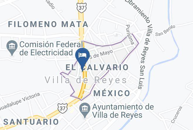 Villa De Reyes - Hotel Maria Natalia Maps