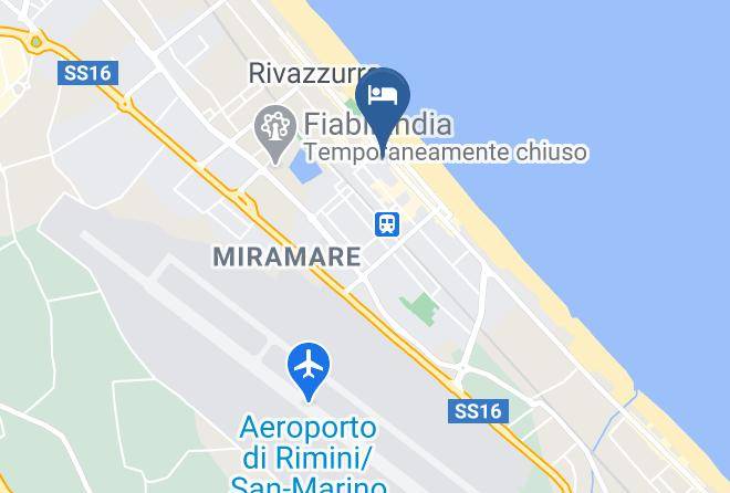 Rimini - Hotel Maria Piera Maps