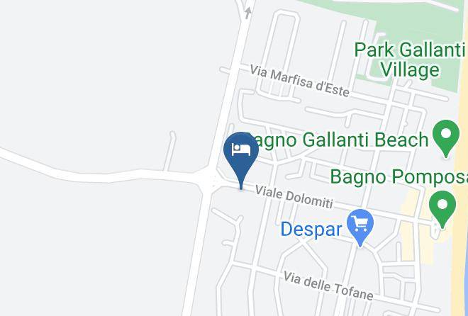 Hotel Maria Sole Di Bulgari Antonio Map