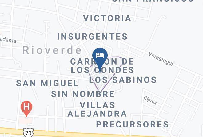 Rioverde - Hotel Maria Teresa Maps