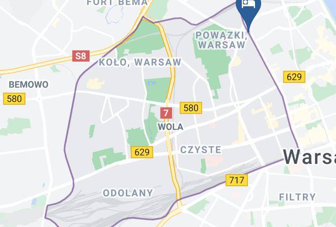 Warsaw - Hotel Maria Warszawa Maps