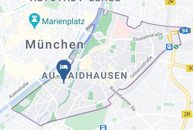 Munich District - Hotel Mariahilf Maps