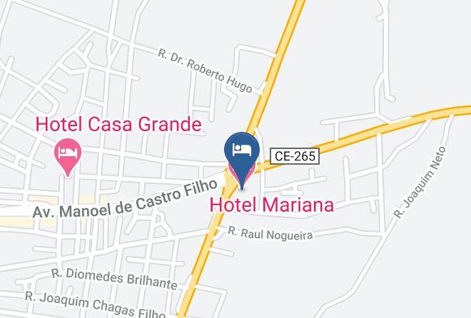 Morada Nova - Hotel Mariana Maps