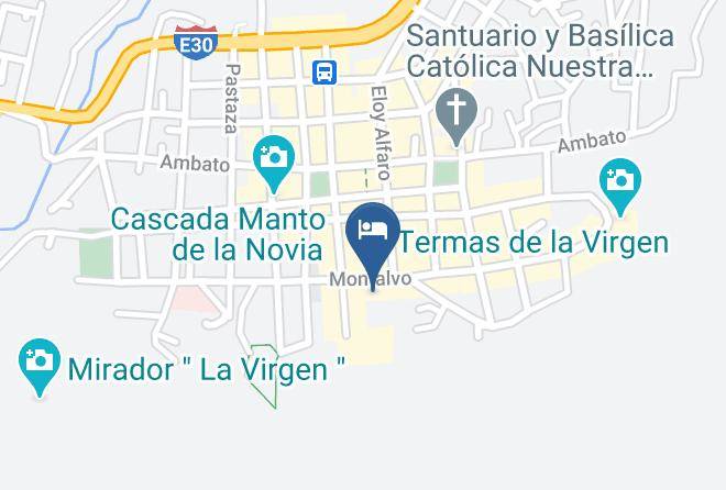 Banos De Agua Santa - Hotel Mariane Maps