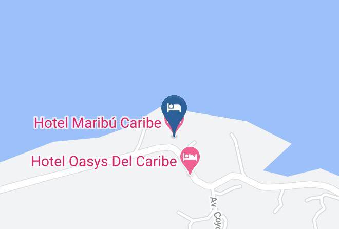 Limon - Hotel Maribu Caribe Maps