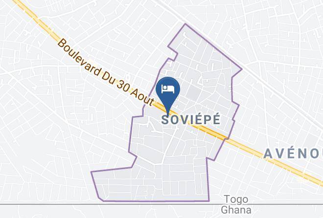 Golfe - Hotel Marie Antoinette Lome Maps