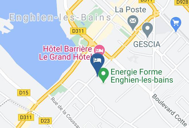 Val D Oise - Hotel Marie Louise Maps