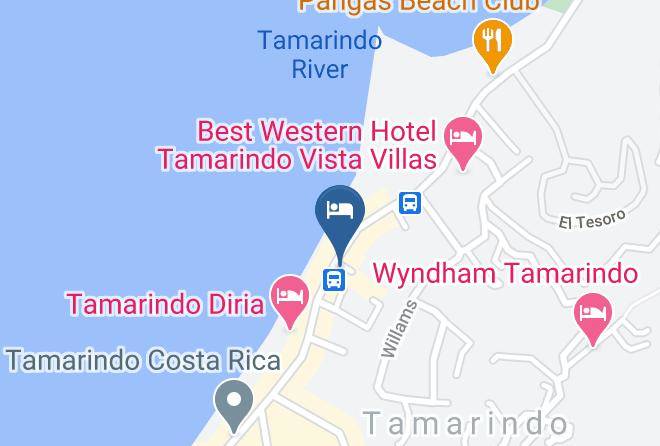 Santa Cruz - Hotel Marielos Maps