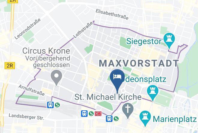 Munich District - Hotel Marienbad Maps