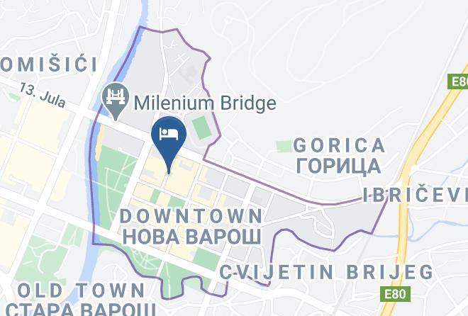 Podgorica - Hotel Marienplatz Maps