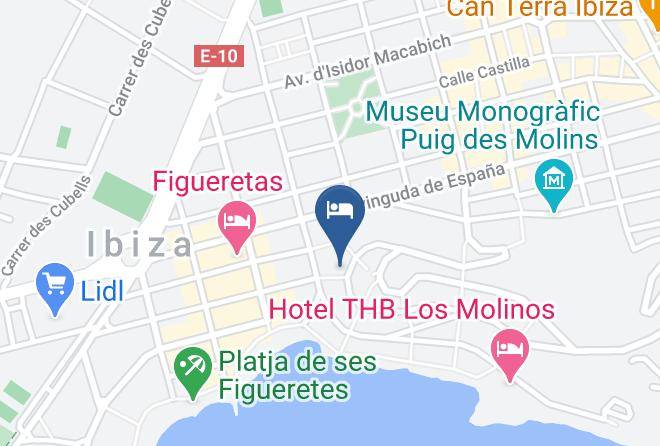 Baleares - Hotel Marigna Eivissa Maps