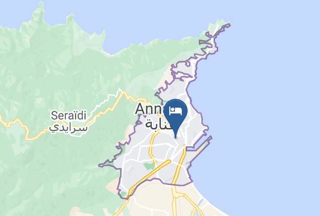 Annaba - Hotel Marignan Maps