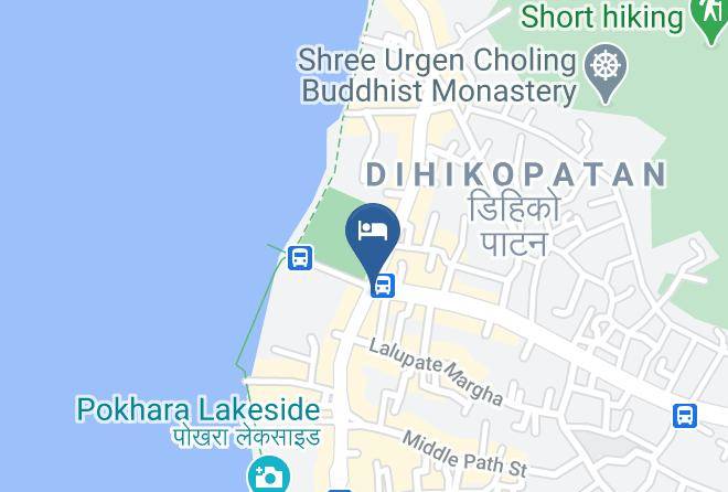 Hotel Marigold Pokhara Map