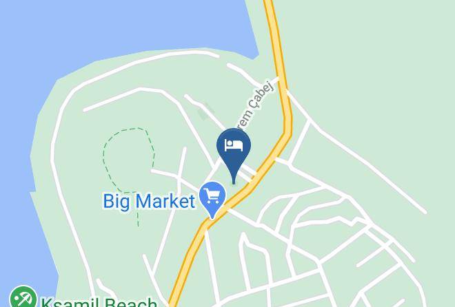 Saranda - Hotel Marikseli Maps