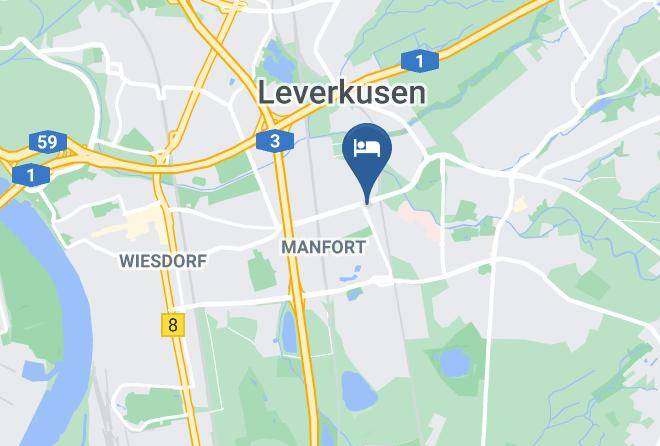 Leverkusen - Hotel Marilena Maps