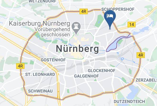 Nuremberg - Hotel Marilena Maps