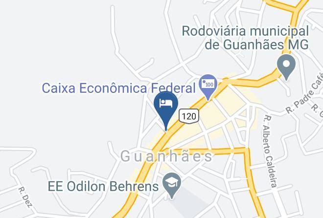 Guanhaes - Hotel Marilia Maps