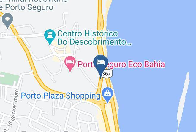 Porto Seguro - Hotel Marilia Maps
