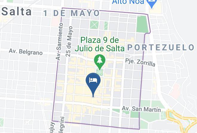 Salta - Hotel Marilian Ii Maps
