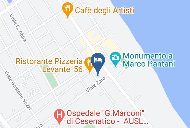 Forli - Hotel Marilinda Maps