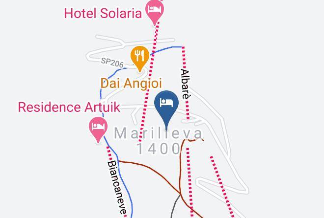Trento - Hotel Marilleva 1400 Maps