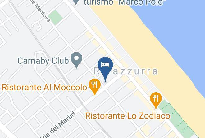 Rimini - Hotel Marilonda Maps