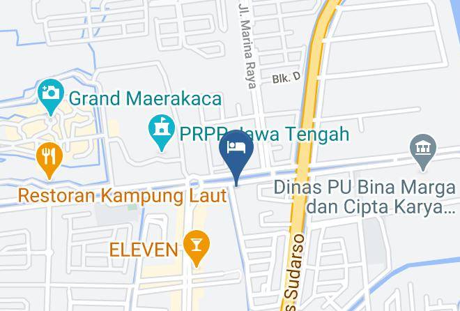 Kota Semarang - Hotel Marina Airport Semarang Maps