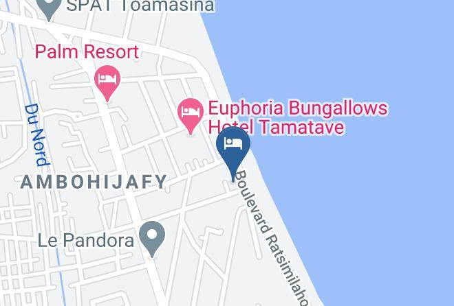 Toamasina I - Hotel Marina Beach Maps