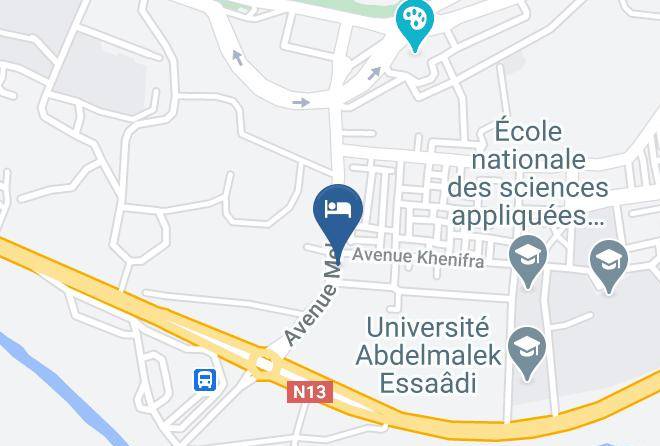 Tetouan - Hotel Marina Maps