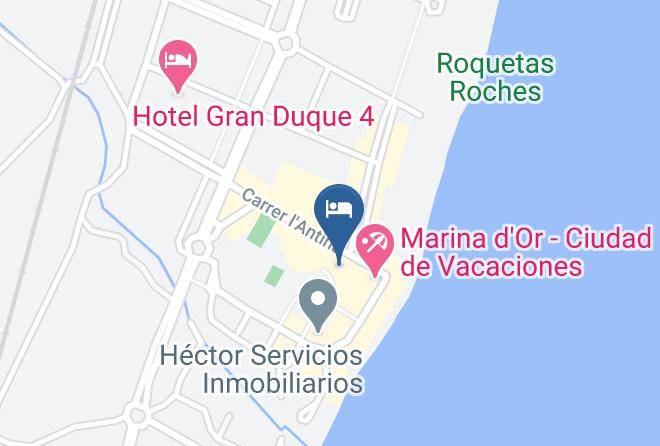 Hotel Marina D'or 3 Map