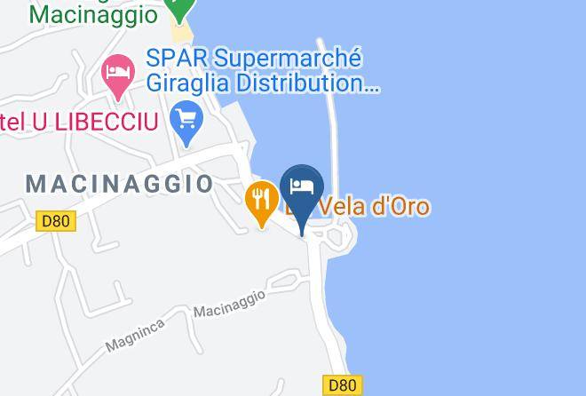 Hotel Marina D'oro Map