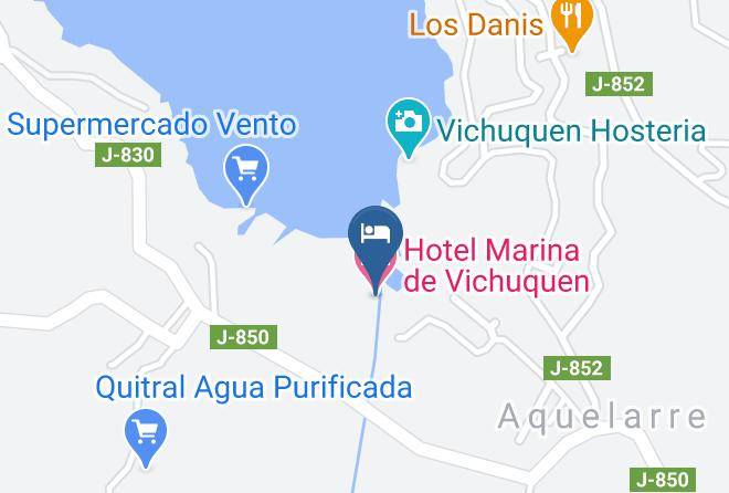 Hotel Marina De Vichuquen Map