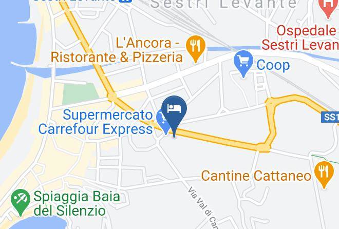 Genoa - Hotel Marina Maps