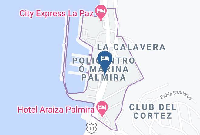 La Paz - The Marine Waterfront Hotel Maps