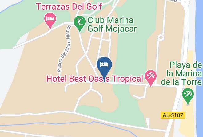 Almeria - Hotel Marina Mar Mojacar Maps