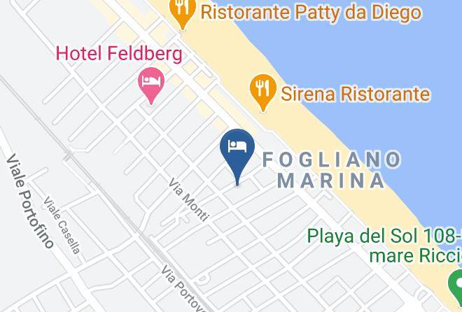 Rimini - Hotel Marina Riccione Maps