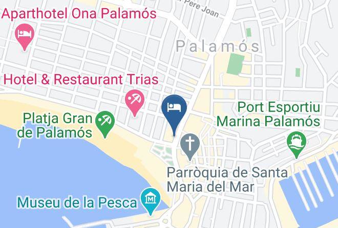 Girona - Hotel Marina Maps