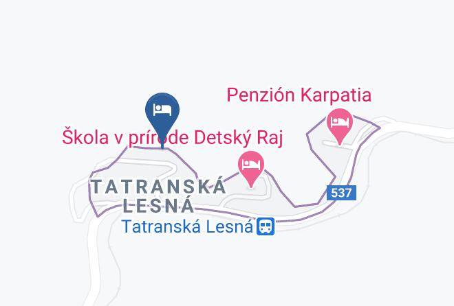 Poprad - Hotel Marina Maps